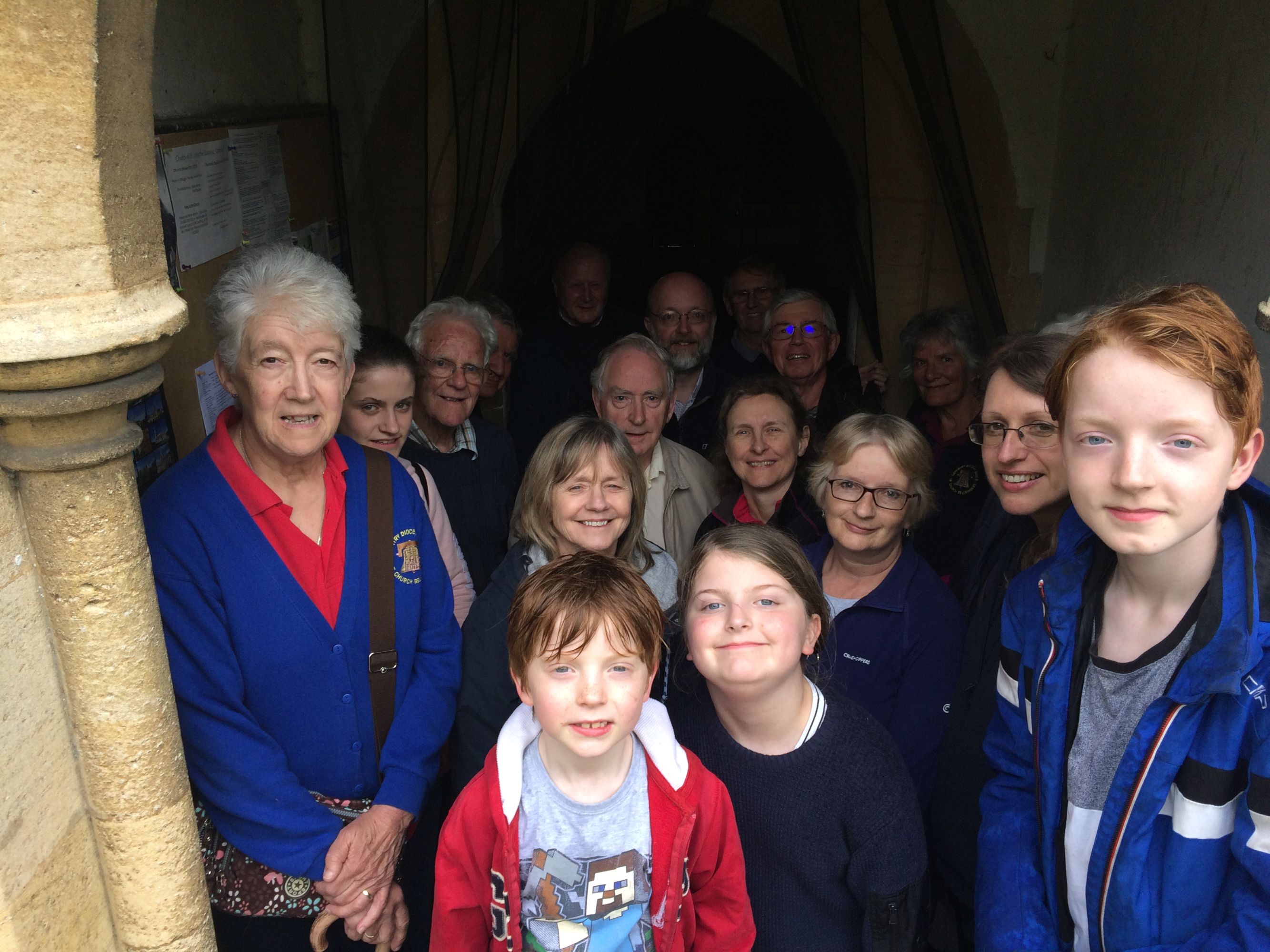 Ringers at Cranford St John